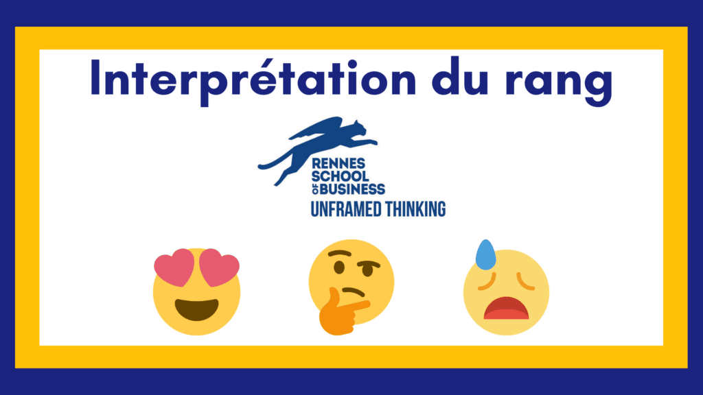 Interprétation du rang Rennes SB