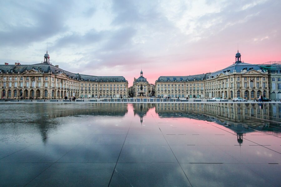 La Place de la Bourse à Bordeaux