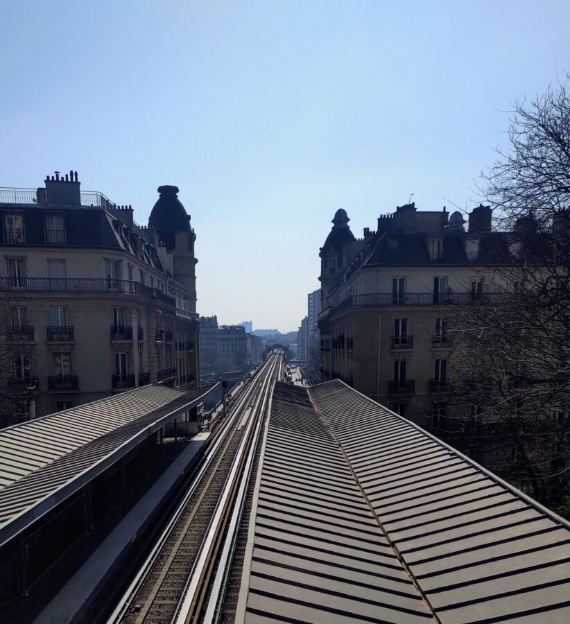 Immeubles haussmanniens au métro Passy dans le XVIe arrondissement
