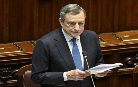 Mario Draghi démissionne