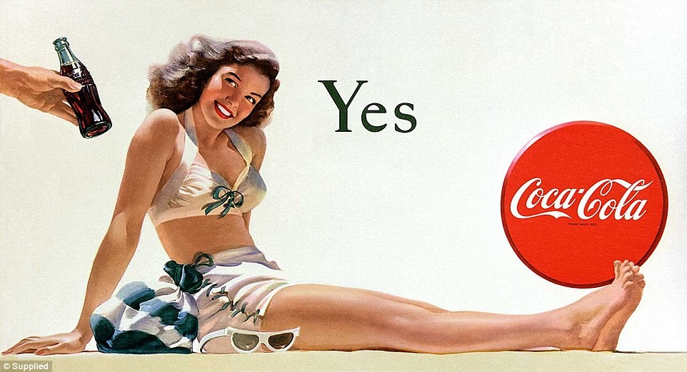 Publicité pour la marque Coca-Cola