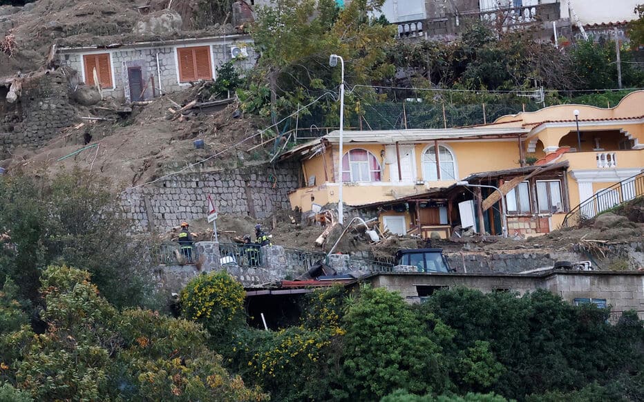Glissement de terrain à Ischia