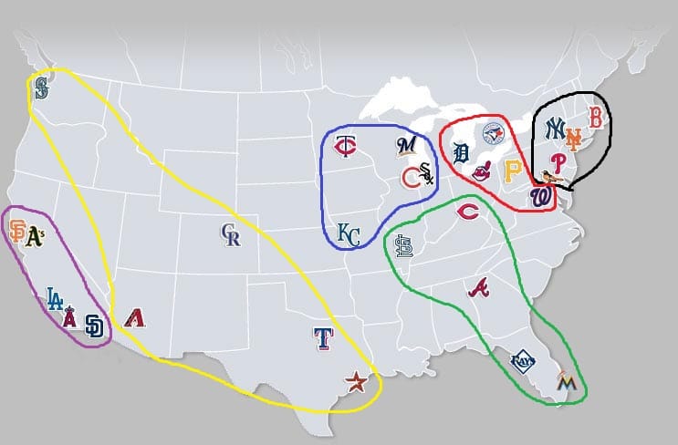 Équipes de baseball
