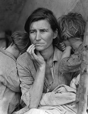 Migrant Mother, Dorothea Lange (1936)