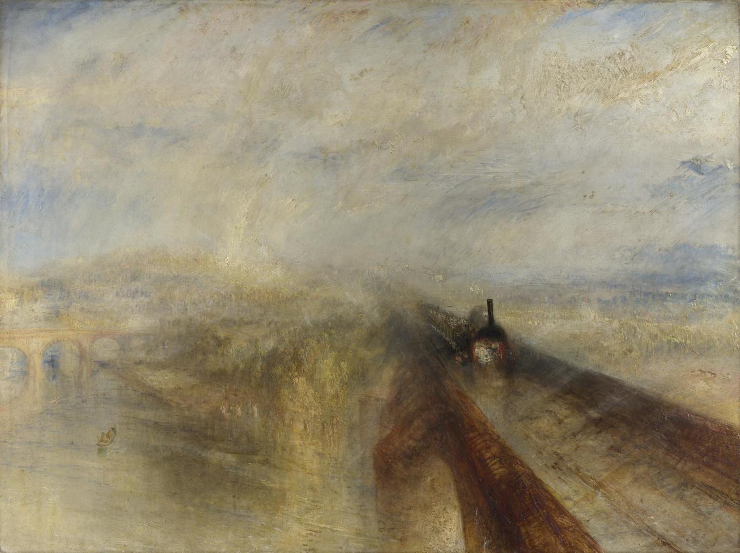 Rain, Steam and Speed, Joseph Mallord William Turner (1844)