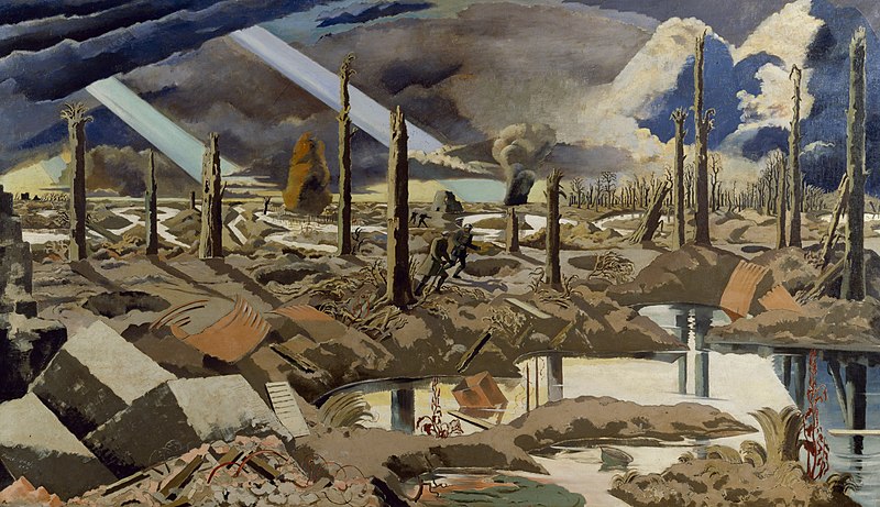 The Menin Road, Paul Nash (1919)