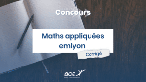 Corrigé maths emlyon 2023