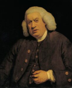 Samuel Johnson, auteur des lumières