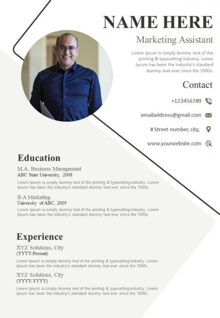 Exemple de CV