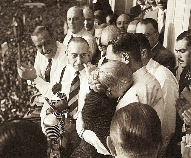 Eva et Juan Domingo Perón