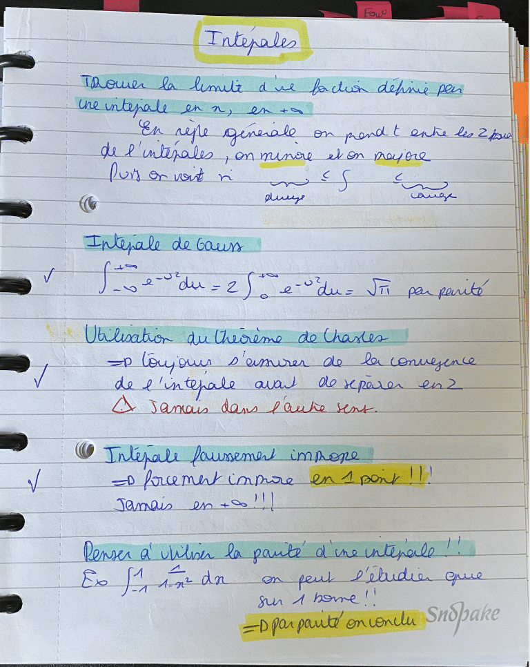Exemple de carnet d'astuces