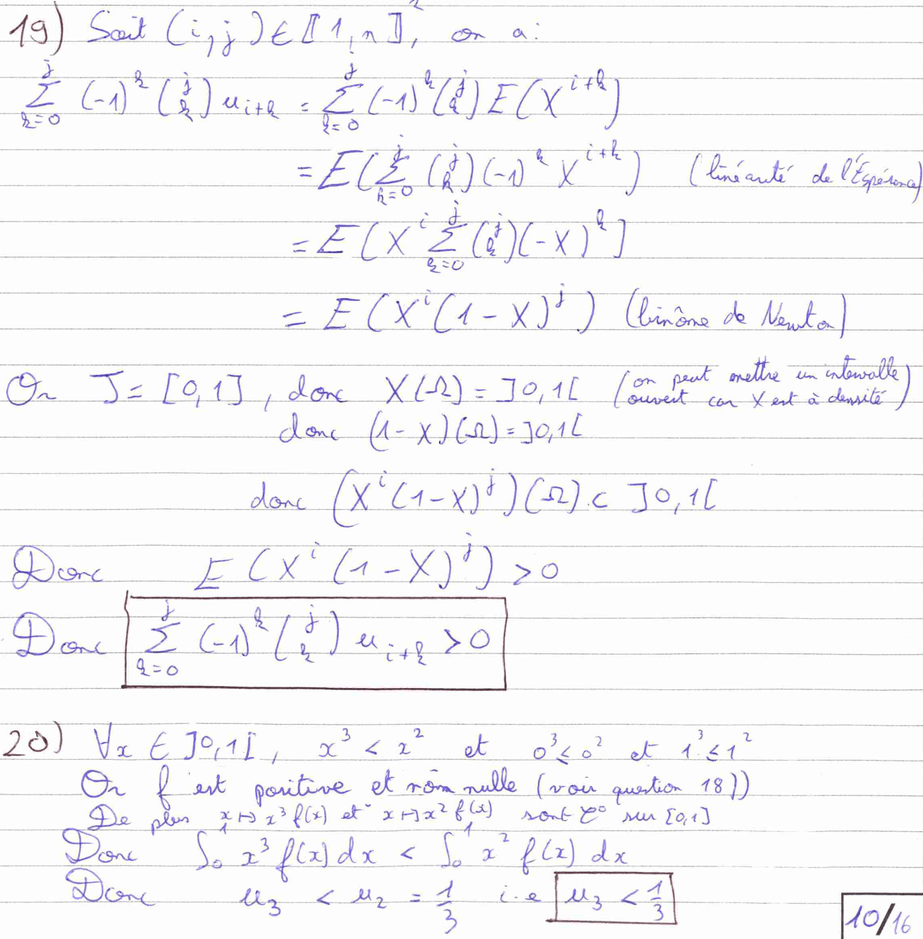 Variable aléatoire à densité