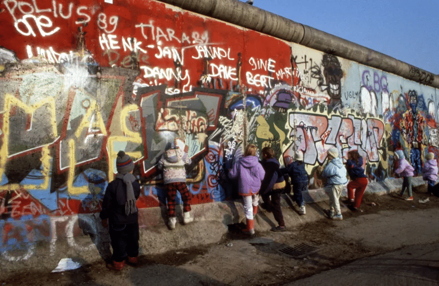 Le mur de Berlin