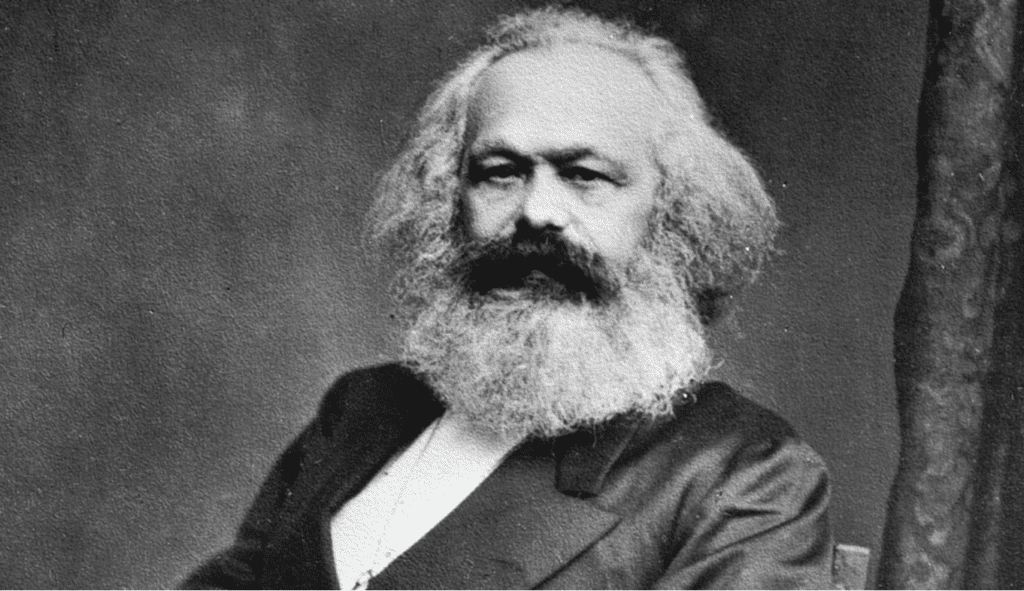 Photographie historique de Karl Marx, figure majeure de la critique du capitalisme