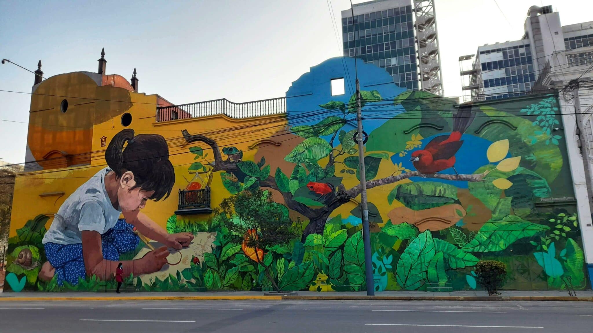 Street Art, district de Barranco, Lima