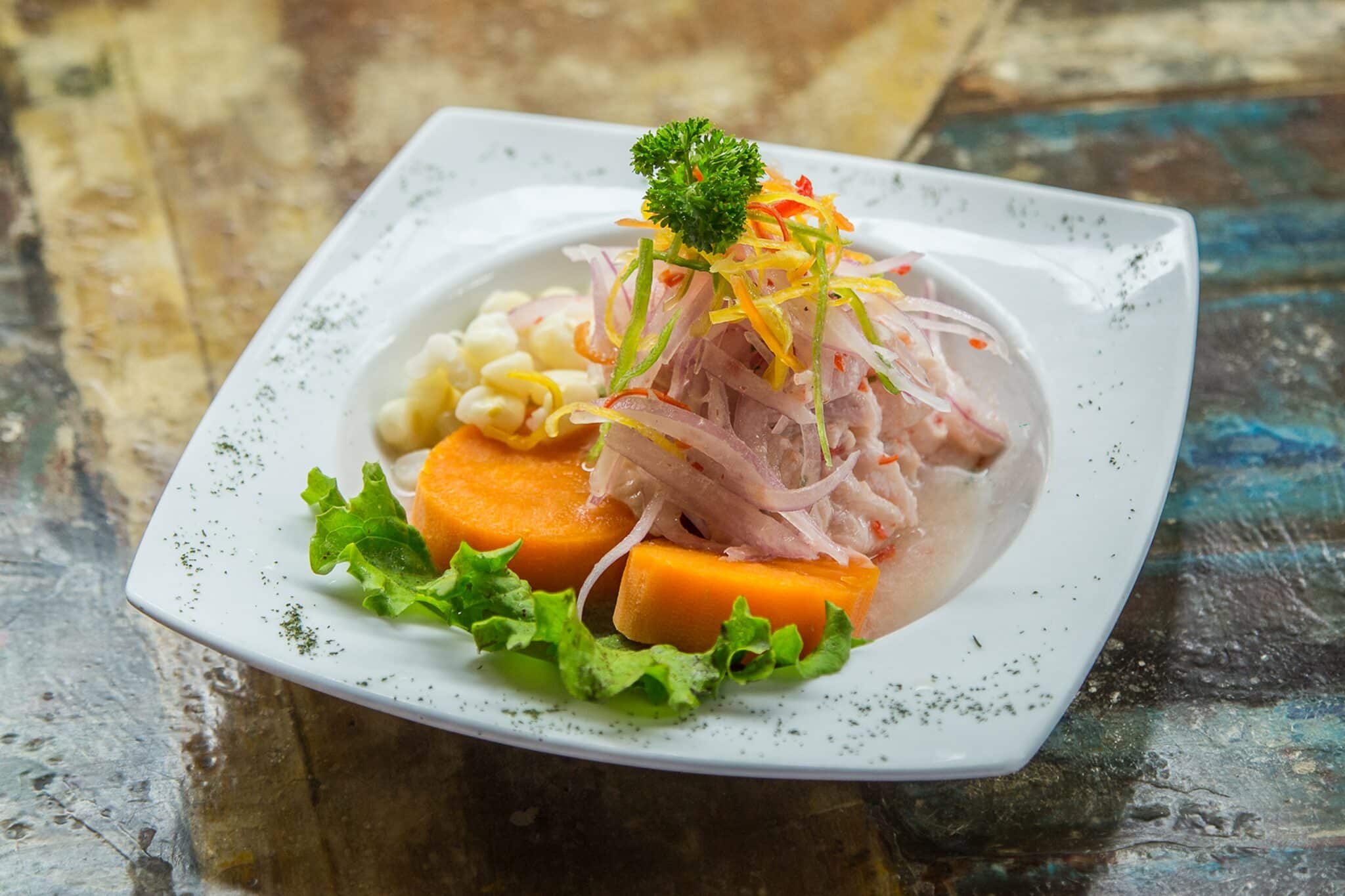 Ceviche, plat typique péruvien