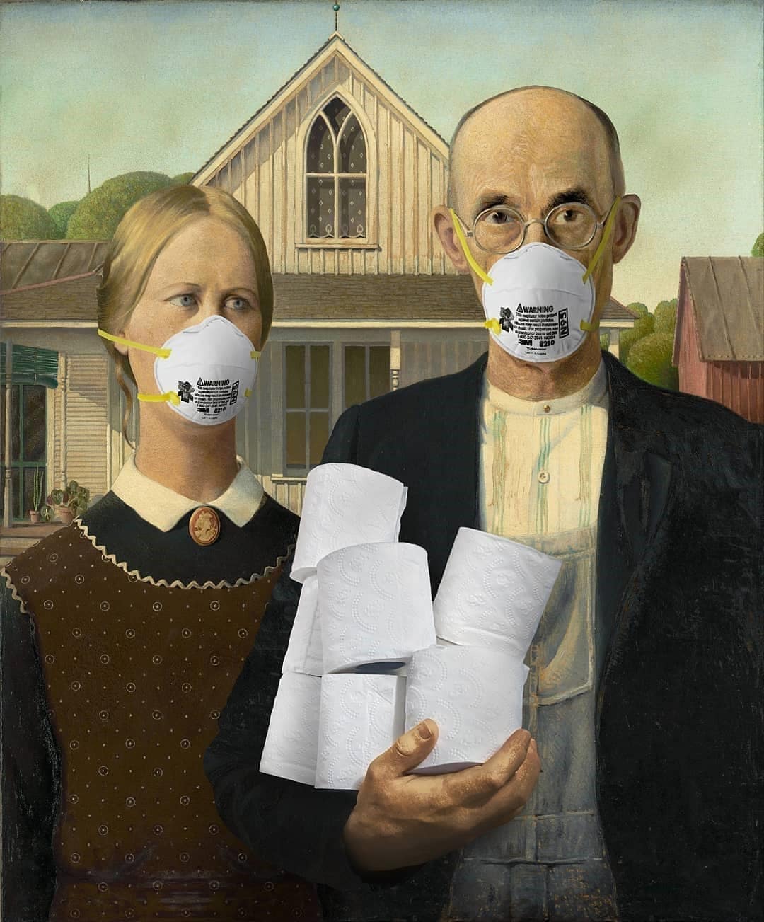 Justin Main, American Gothic 2020