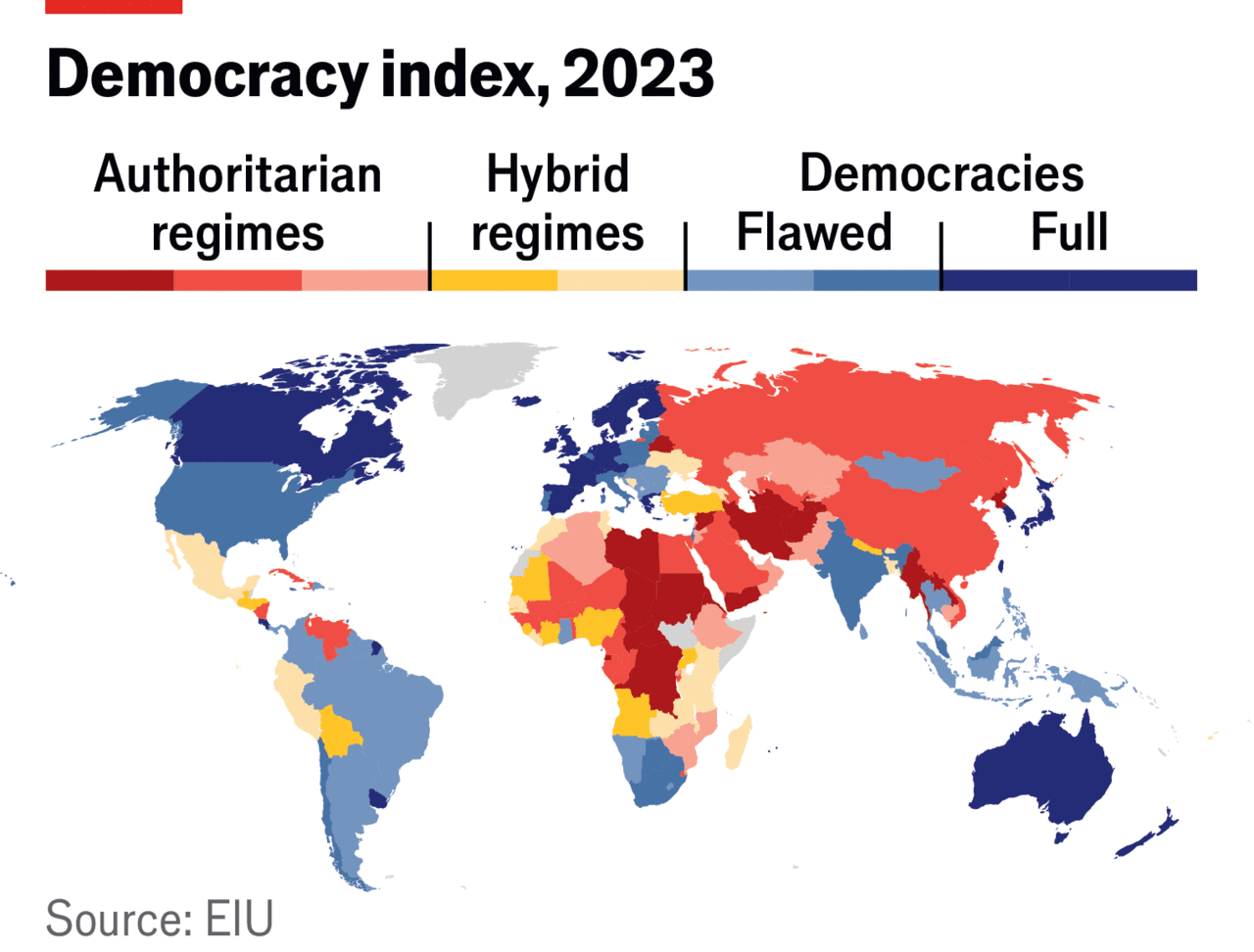 Democracy Index de 2023