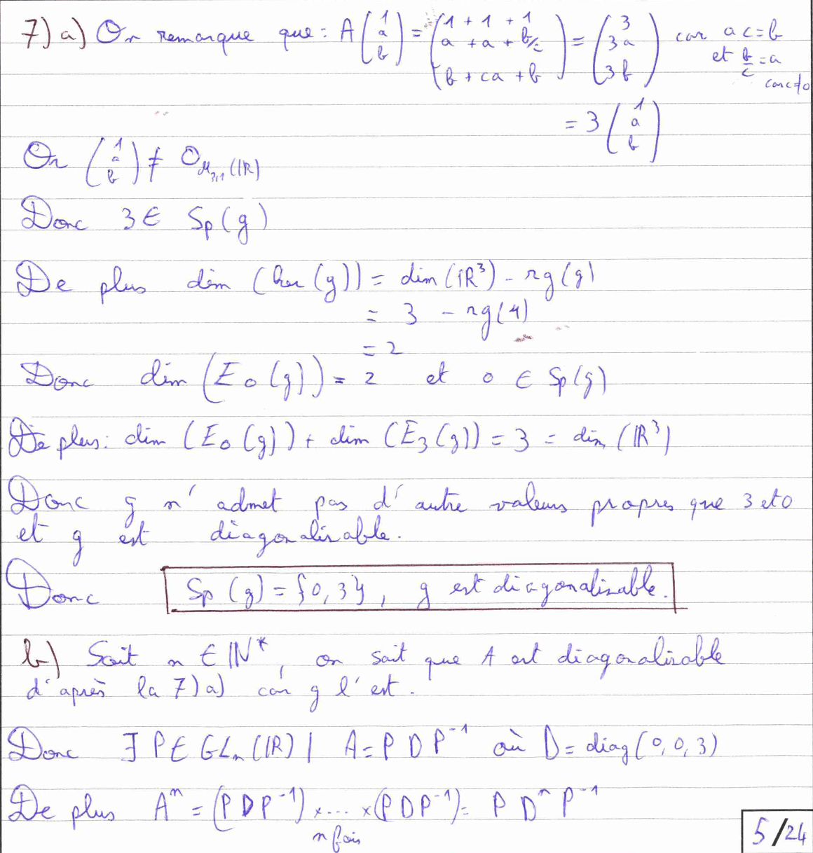 EDHEC - Question 7