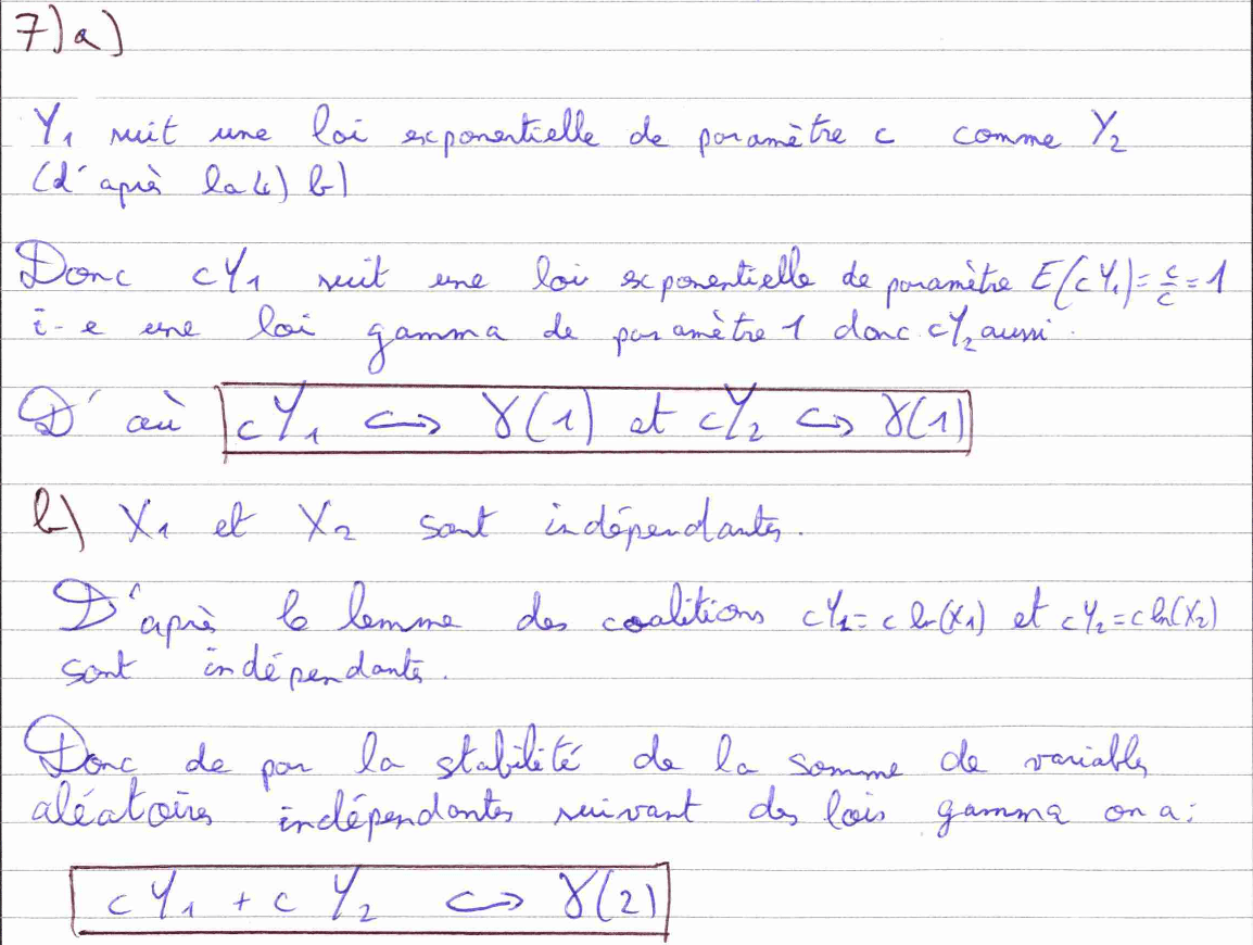Pareto - Question 7