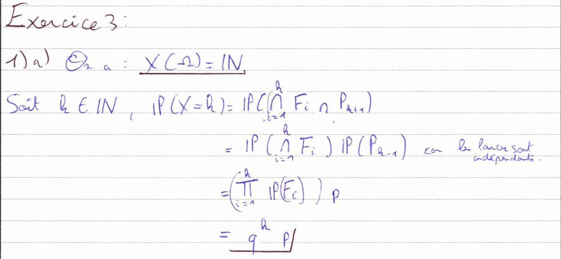 Proba - Question 1