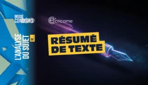 analyse résumé Ecricome 2026