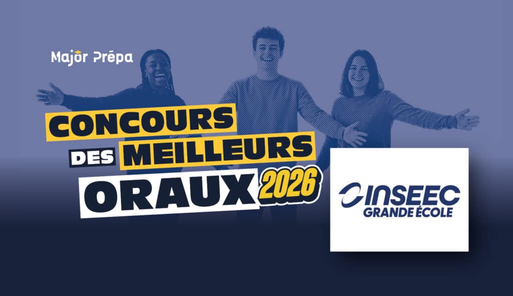 Concours meilleurs oraux 2026 : INSEEC