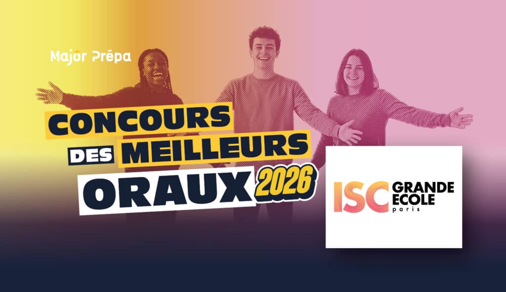 Concours des meilleurs oraux ISC 2026