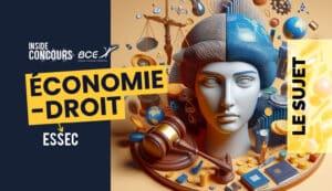 Éco-droit ESSEC 2024 - Sujet
