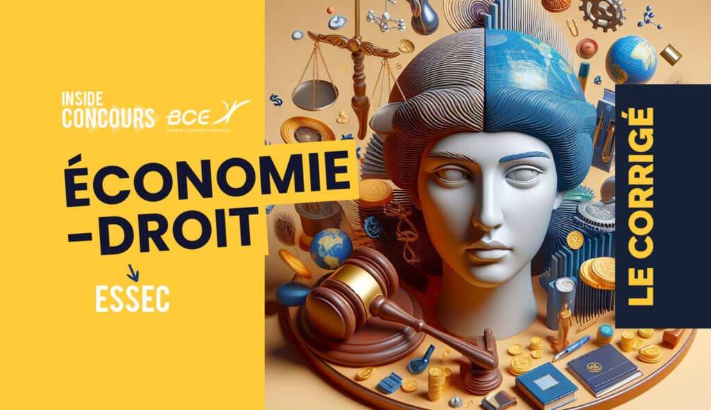 Corrigé éco-droit ESSEC ECT 2024 - Major Prépa