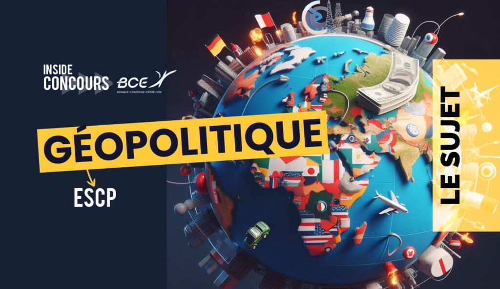 Géopo ESCP 2024 - Sujet