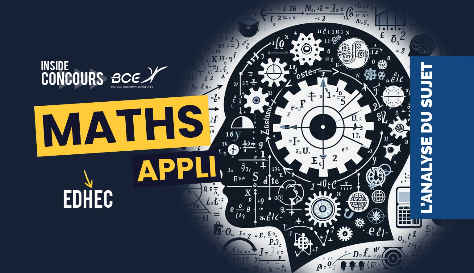 Maths appliquées EDHEC 2024 Analyse du sujet Major Prépa