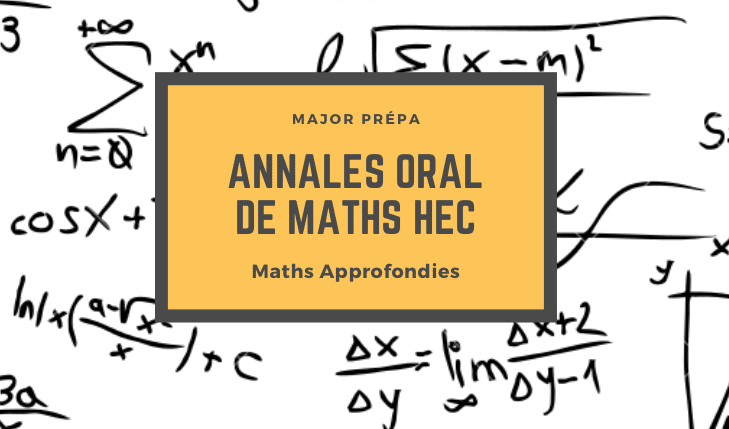 oraux annales hec