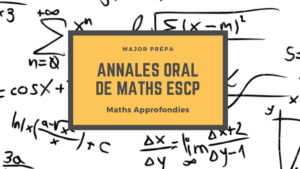 annales maths oraux