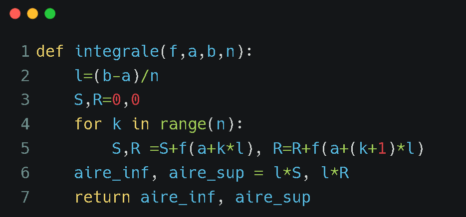 La méthode des rectangles en Python (hors programme ECG) - Major Prépa