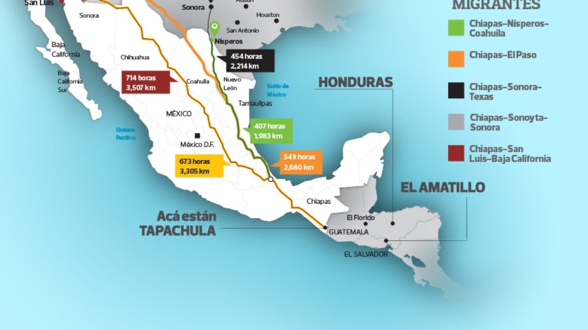 Chiapas, point de passage