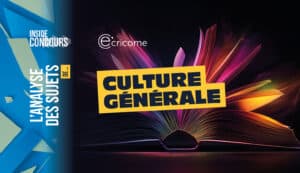ECRICOME cg analyse Culture générale Ecricome 2026