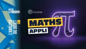 maths appli ecricome analyse
