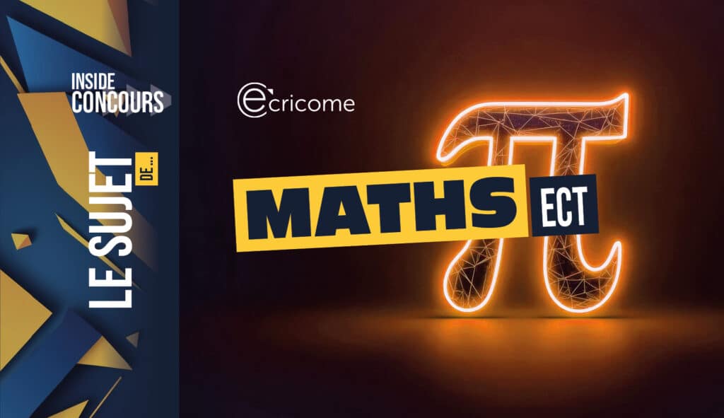sujet maths ect