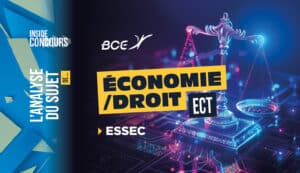 analyse sujet éco-droit ESSEC 2026