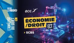 analyse sujet éco-droit scbs 2026