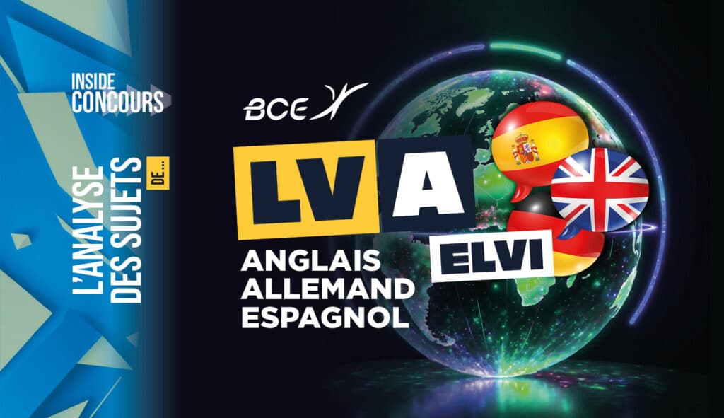 analyse sujet lv1 espagnol elvi 2026 allemand