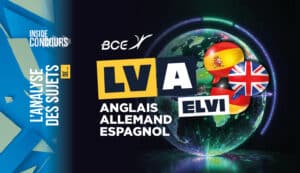 analyse sujet lv1 espagnol elvi 2026 allemand