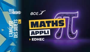 maths appli edhec 2025