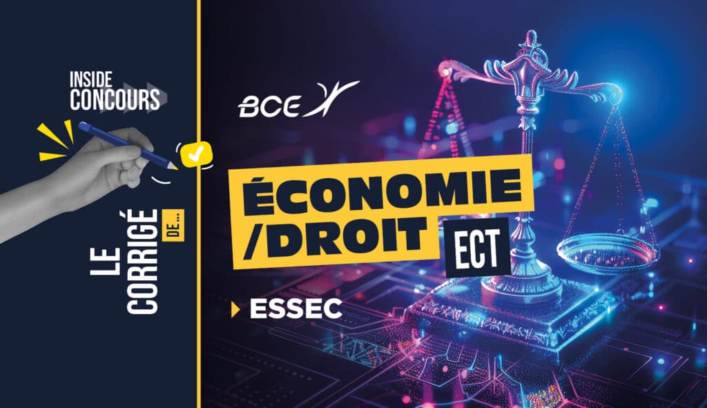 Corrigé éco-droit ESSEC 2026