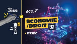 Corrigé éco-droit ESSEC 2026