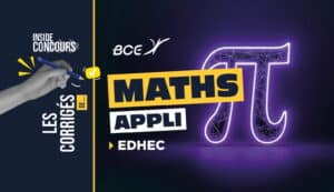 maths edhec 2025 corrigé