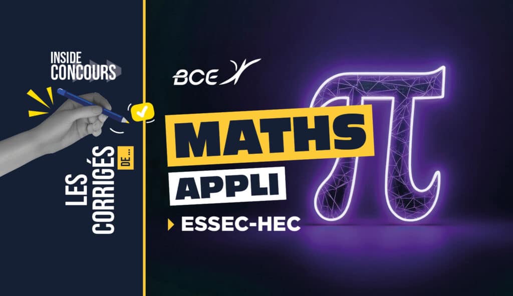 Corrigé maths HEC ESSEC 2026