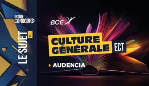 sujet Culture générale Audencia 2026