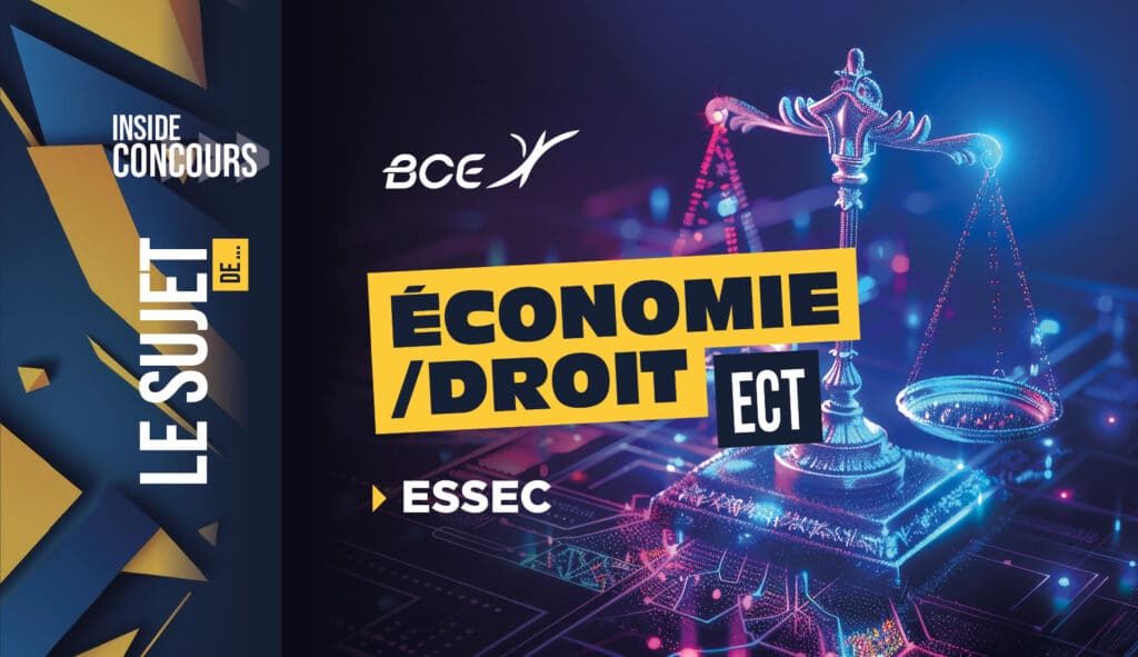 sujet éco-droit ESSEC 2026